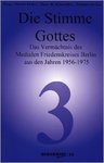 Band 3: Die Stimme Gottes von Martin Fieber (Hrsg.)